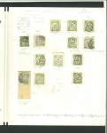 Stamp of Indian States » Nandgaon 1891-94 Nandgaon extensive well-researched collection