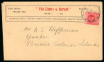 Stamp of Fiji Fiji 1925-31 group of 6 covers to British Solomon Islands