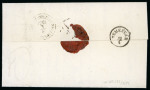 Stamp of Romania » Austrian Levant Post Offices 1856 Crimean War, Austrian occupation in Wallachia (Craiova), KRAJOVA FPO cover to Italy