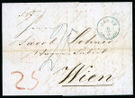 Stamp of Romania » Austrian Levant Post Offices Austrian Consular Post in Romania (Levant): 1860/61