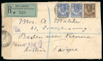Stamp of Northern Rhodesia Northern Rhodesia 1925 reg Fort Jameson Found Open label cover