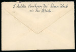 Stamp of New Hebrides New Hebrides 1927 group of four covers and a front