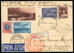 Stamp of Romania » Later Issues Zeppelin 1932 9th South American Flight, Romania to Brazil