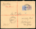 Stamp of British Solomon Islands British Solomon Islands 1927-28 three Vanikoro cover