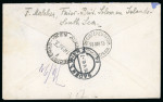 Stamp of British Solomon Islands British Solomon Islands 1929-30 five registered covers to Austria