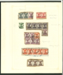Stamp of Pakistan 1947-1954 India overprinted Pakistan and Pakistan stamps