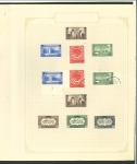 Stamp of Pakistan 1947-1954 India overprinted Pakistan and Pakistan stamps