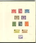 Stamp of Pakistan 1947-1954 India overprinted Pakistan and Pakistan stamps