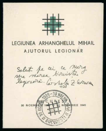 Stamp of Romania » Later Issues 1940-1941 Iron Guard Booklets: lot of 4 different booklets