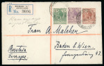Stamp of British Solomon Islands British solomon Isalnds 1925-32 three maritime covers