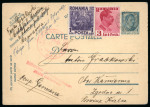 Stamp of Romania » Later Issues 1940 Polish refugee mail to France and Germany