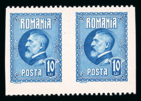 Stamp of Romania » Later Issues 1926 King Ferdinand perforation Errors