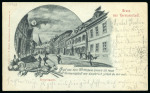 Stamp of Romania » Hotel Post 1901 Hohe Rinne (Păltiniș) Hotel Post stamp on PPC, Early Date