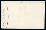 Stamp of Switzerland / Schweiz » Vorphilatelie 1852, Brief von La Roche nach Fribourg, mit Route Stempel