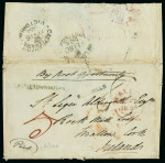 Stamp of Ireland » Postal History (Arranged alphabetically by County) Cork - Linear Receivers: 1849-1857 Attractive group