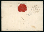 Stamp of Ireland » Pre-Stamp Postal History » Early Period - 1657-1784 1760 (10.6) Folded entire Dublin to Robert Nugent of