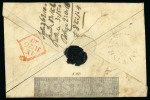 Stamp of Ireland » Postal History (Arranged alphabetically by County) Dublin County - Clontarf: 1840 Mulready 1d envelope,