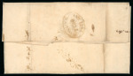 Stamp of Ireland » Postal History (Arranged alphabetically by County) Dublin County - Church Street: 1811 (8.2) Folded entire