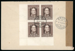 Stamp of Olympics » 1948 St. Moritz Switzerland 1948 St Moritz Organising Committee cover to Germany censored