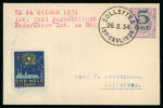 Stamp of Thematics » Sport and Games » Skiing Sweden 1934 two Skiing World Championship covers