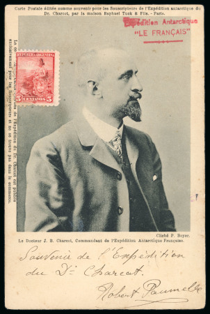 Stamp of Thematics 1903-1905 French Antarctic Expedition, picture postcard