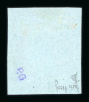 Stamp of Greece » Large Hermes Heads » 1861 Barre proofs 40 lepta plate-proof - Barre proofs (Constantinides n° 6 ES.5). Signed Holcombe