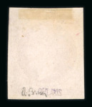 Stamp of Greece » Large Hermes Heads » 1861 Paris print 80 lepta Paris printing (1861) - Mint. Signed Aimé Brun & Deilakis