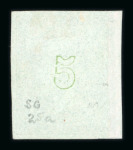 Stamp of Greece » Large Hermes Heads » 1862-67 2nd Athens print 5 lepta Consecutive Athens printings (1862-1867) - May 1862 - Mint - Very good margins.