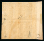 Stamp of Greece » Large Hermes Heads » 1868-69 Cleaned plates 1868-1869 Cleaned Plates 1 lepton mint marginal block of four