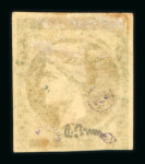 Stamp of Greece » Large Hermes Heads » 1876 New Values - Athens print 60 lepta New values, Athens printings (1876-1877) - Mint on thin paper - Very dark green. Signed Aimé Brun
