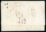 Stamp of Greece » Early Prephilatelic Period Pre-philatelic letter from Corfou (Feb. 24th, 1841) to Malta.