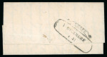 Stamp of Greece » Early Prephilatelic Period Pre-philatelic letter from Zankythos (Nov. 25th, 1841) to Corfou (Dec. 1st, 1841).