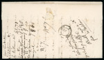 Stamp of Greece » Early Prephilatelic Period Pre-philatelic letter from Cephalonia (Oct. 17th, 1859) to Lyon, via Marseille  (Nov. 10th, 1859).
