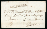 Stamp of Ireland » Postal History (Arranged alphabetically by County) Galway - Ballinasloe: 1787 Entire to Dublin with a