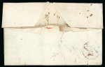 Stamp of Ireland » Postal History (Arranged alphabetically by County) Galway - Ballinasloe: 1787 Entire to Dublin with a