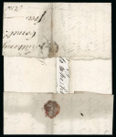 Stamp of Ireland » Postal History (Arranged alphabetically by County) Kilkenny: 1732 Entire to Dublin with a clear strike