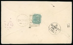 Stamp of Persia » Indian Postal Agencies in Persia BUSHIRE: 1879 Group of four envelopes