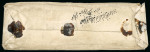 Stamp of Persia » Indian Postal Agencies in Persia Pre Postal Agency: Bushire 1842 entire to Bombay