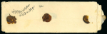 Stamp of Persia » Indian Postal Agencies in Persia Pre Postal Agency: Bandar Abbas 1844 entire to Bombay via Muscat