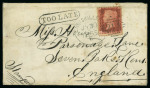 Stamp of Ireland » GB Used In Ireland Irish Spoon Cancels: 1854-1865 Specialised old-time