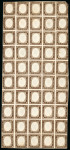 Stamp of Italian States » Sardinia 1860 10c brown-lilac complete mint sheet of 50