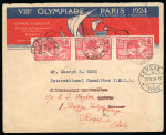 Stamp of Olympics » Collections & Miscellaneous Lots 1896-36, Collection of proper Olympic issue usages, written up in two albums and various on loose stockpages