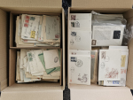 Stamp of Austria » Collections and Lots  1861-2005 ca., Partie von tausenden Briefen, Ganzsachen und Karten