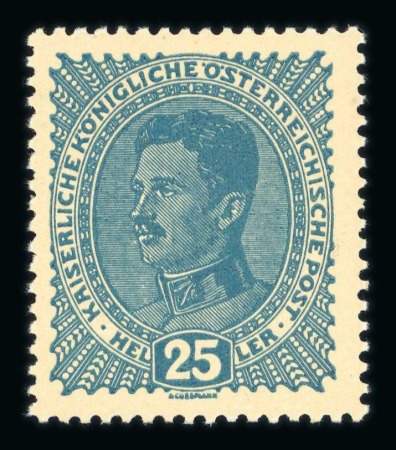 Stamp of Austria » 1890-1918 Issues  Austria Österreich 1916-18 Kriegspropagandafälschung 5H, 10H, 25H