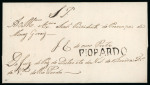 Stamp of Brazil » Postal History Brazil 1838 Official entire from Rio Pardo