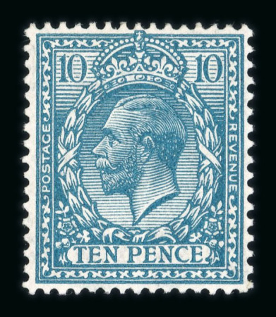 Stamp of Great Britain » King George V » 1924-36 Issues 1924 wmk Block Cypher 1/2d to 1s mint n.h. set of 12 with watermark inverted