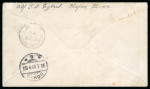 Stamp of China » Foreign Post Offices » German Post Offices » Kiautschou China Chefoo German PO 1895 combination cover