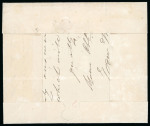 Stamp of Great Britain » Distinctive Maltese Cross Cancellations Welshpool: 1841 (Nov 10) wrapper with 1841 1d red tied by Welshpool distinctive "solid centre" Maltese Cross
