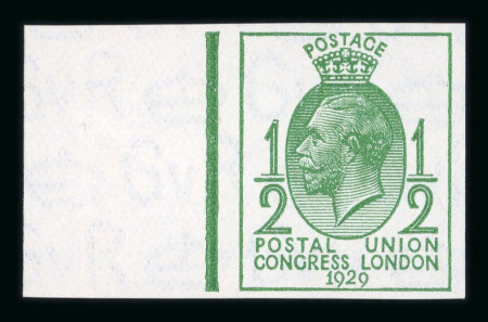 Stamp of Great Britain » King George V » 1924-36 Issues 1929 PUC 1/2d to 2 1/2d mint n.h. imprimaturs