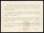 Stamp of Colonies françaises » Indochine 1909, très beau Coupon-Réponse International (les coupons